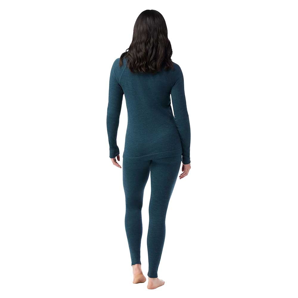 W Classic Thermal Merino Base Layer 1/4 Zip - Twilight Blue Heather