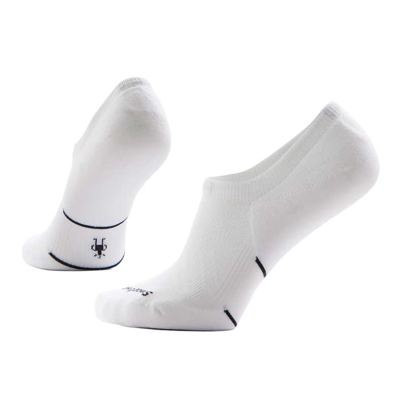 Women's Run Targeted Cushion No Show - White