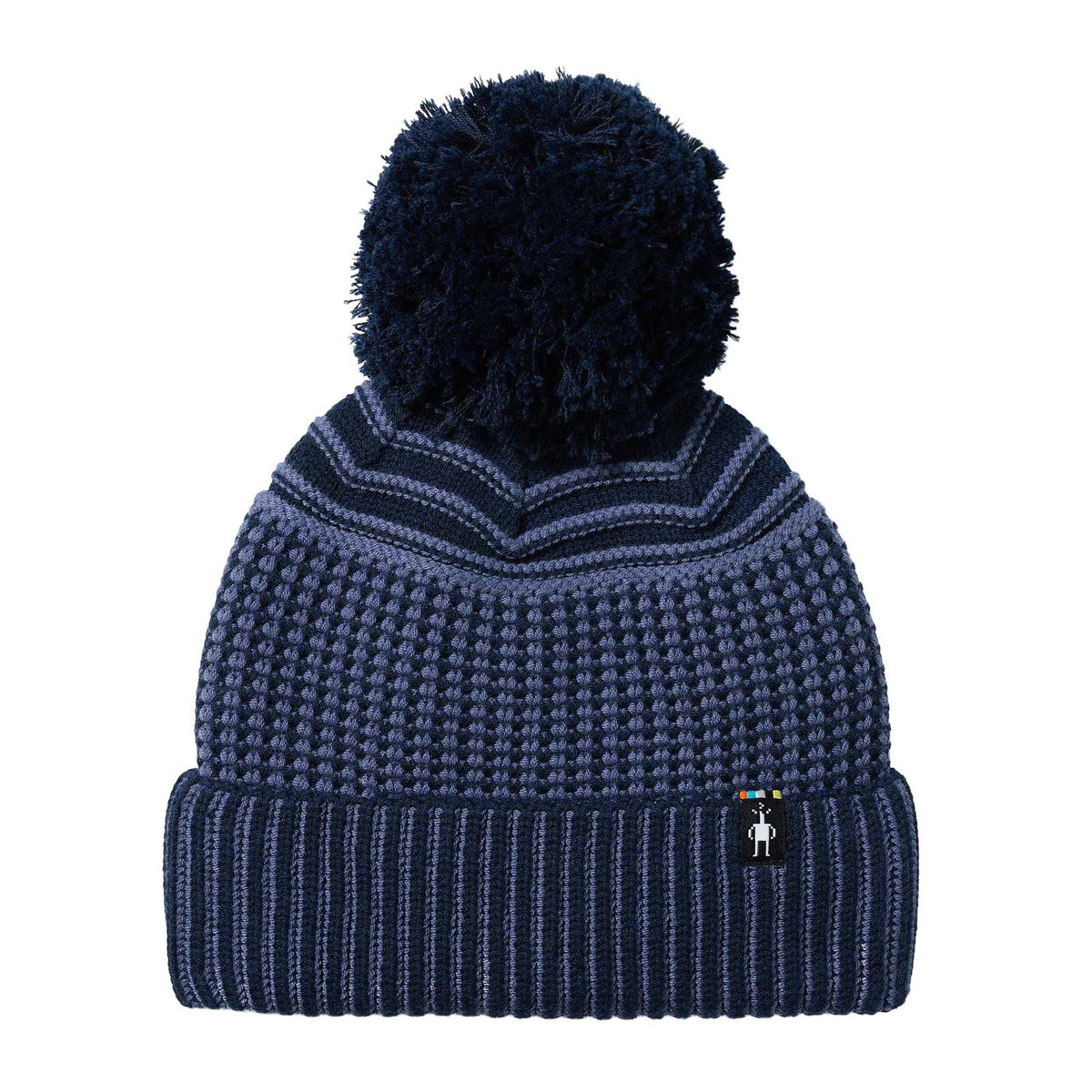 Summit Knit Pom Beanie - Deep Navy