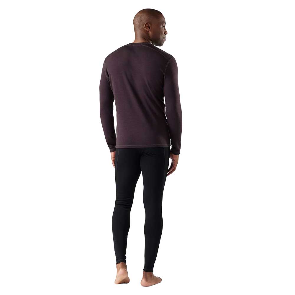 M Classic Thermal Merino Base Layer Crew - Mink Heather