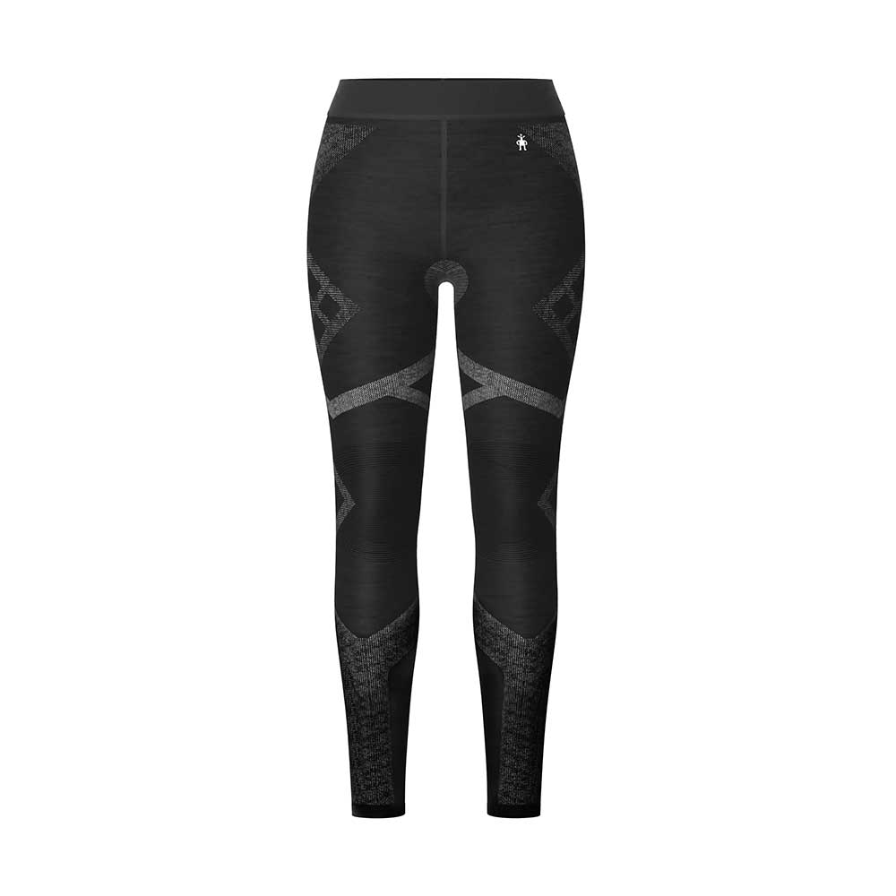 Women's Intraknit Thermal Merino Base Layer Bottom - Black-White