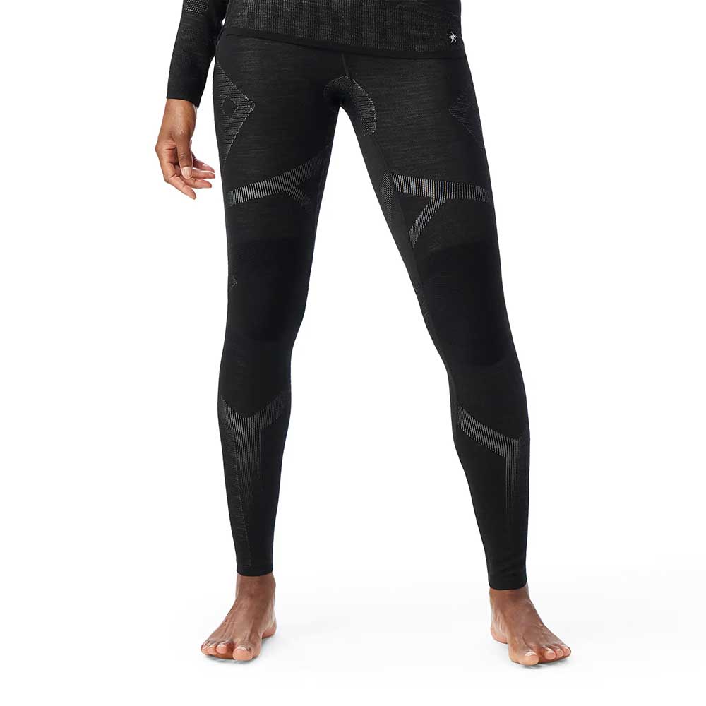 Women's Intraknit Thermal Merino Base Layer Bottom - Black-White