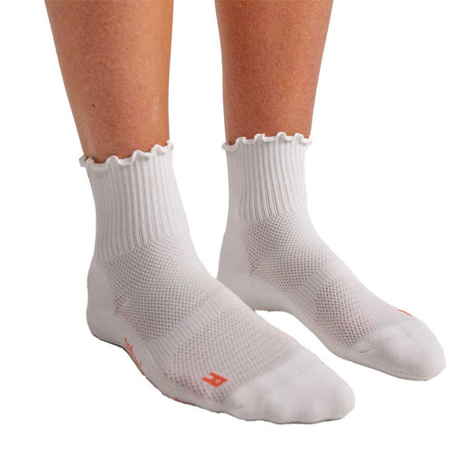 Women's Saturday Ruffle - White