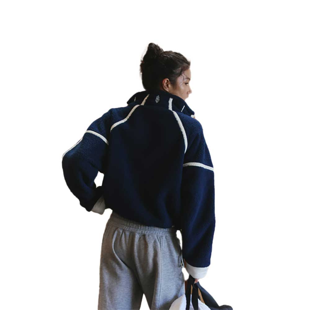 Women's Mountain High 1/2 Zip - Navy Combo