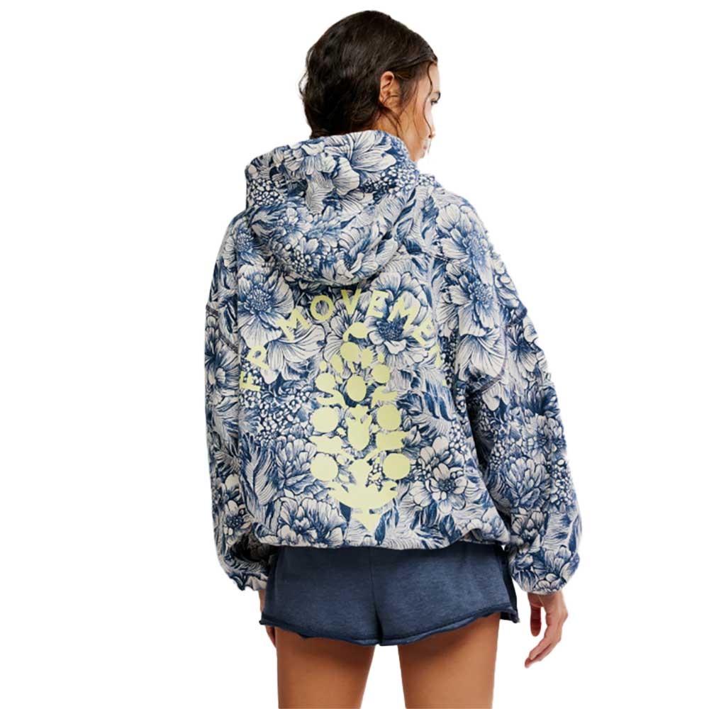 Women's Printed Final Call Hoodie - Wild Side Navy Combo