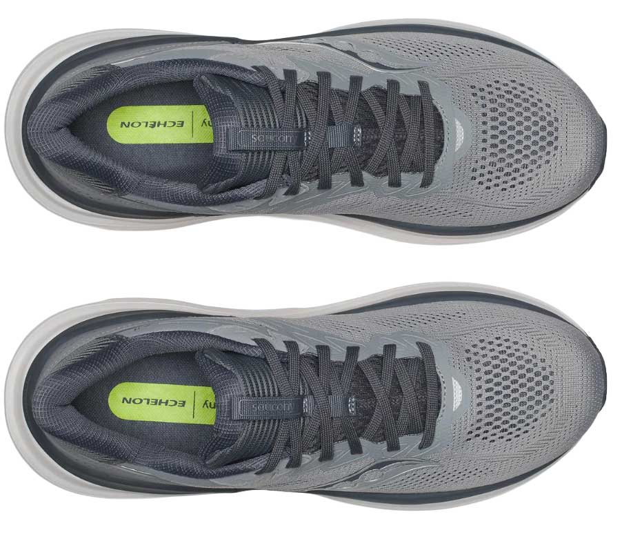 Men's Echelon 11 Running Shoe - Fossil/Gunmetal - Wide (2E)