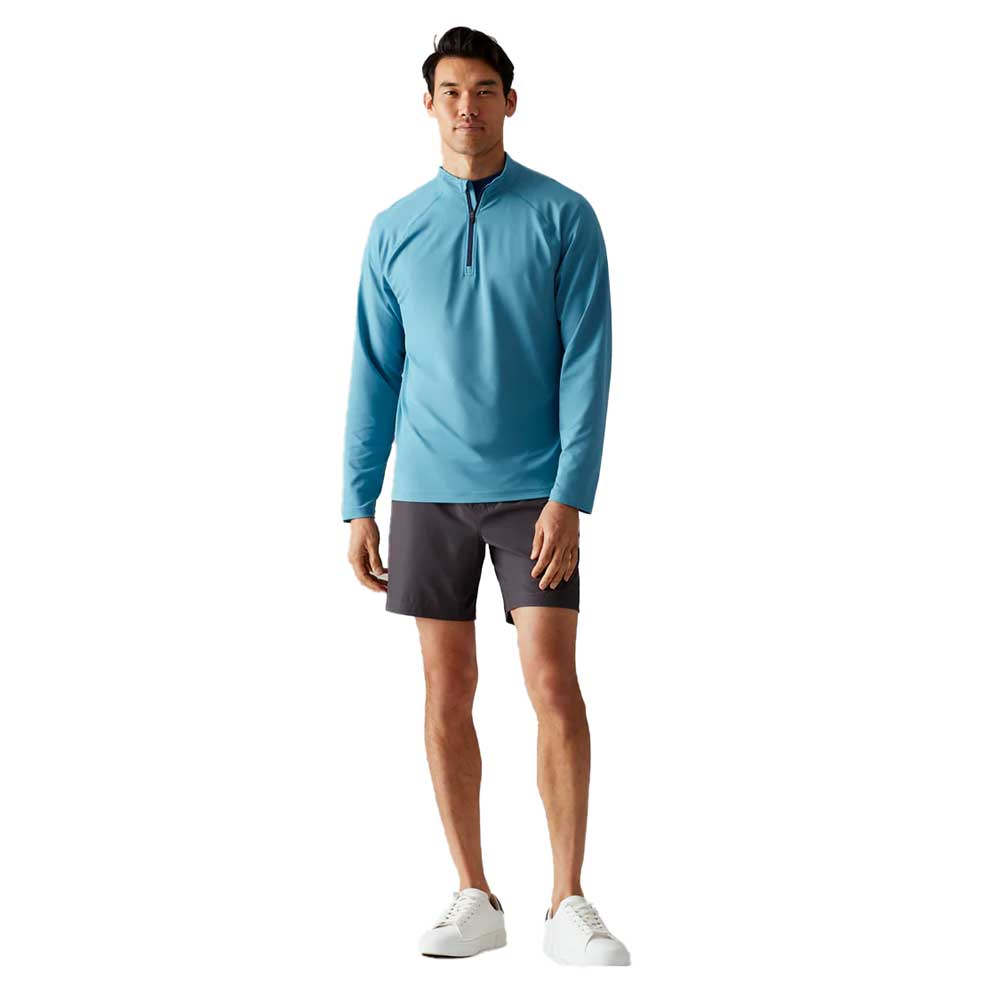 Men's Session 1/4 Zip - Storm Blue