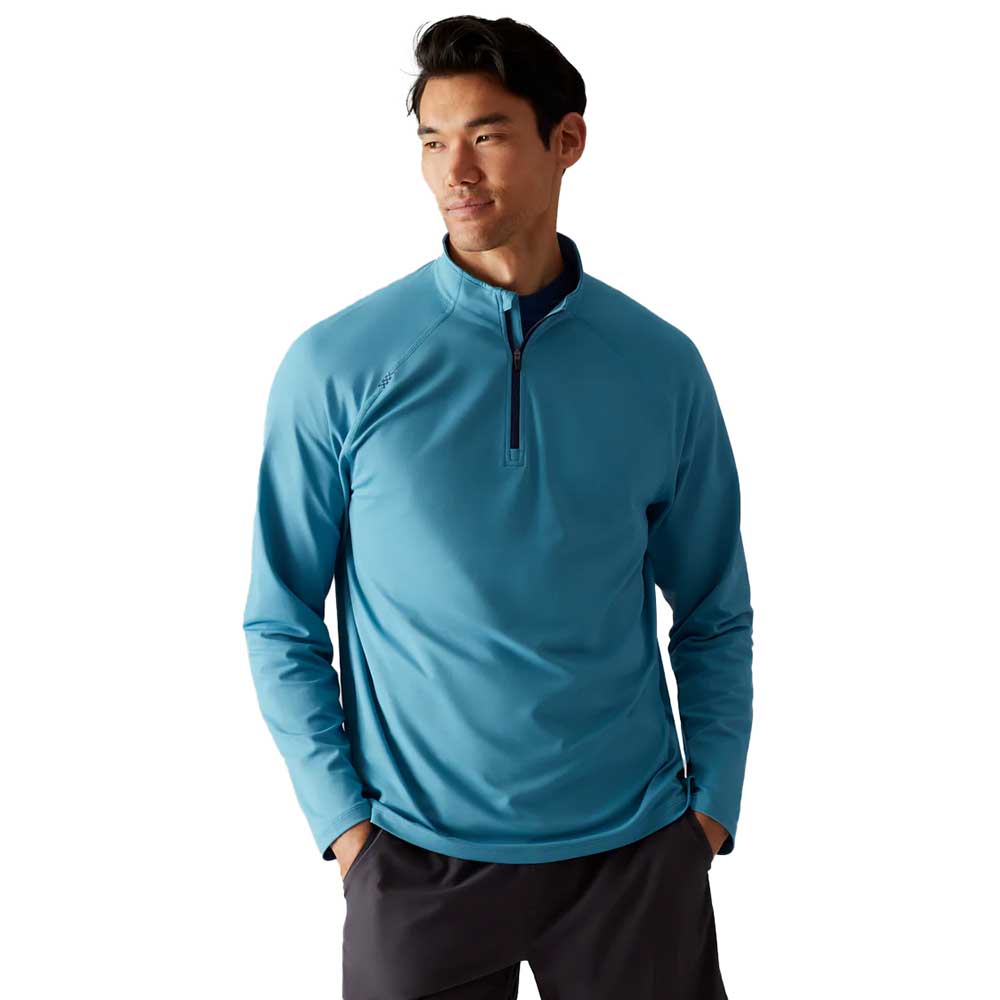 Men's Session 1/4 Zip - Storm Blue