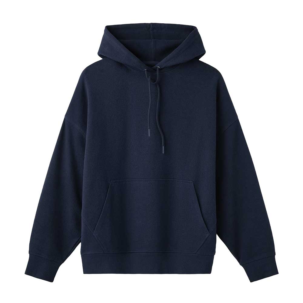 Women's Signature Rib Hoodie - Navy Blue