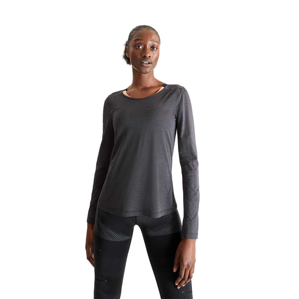 Women's Performance Long-T Lumos - Black/Iron