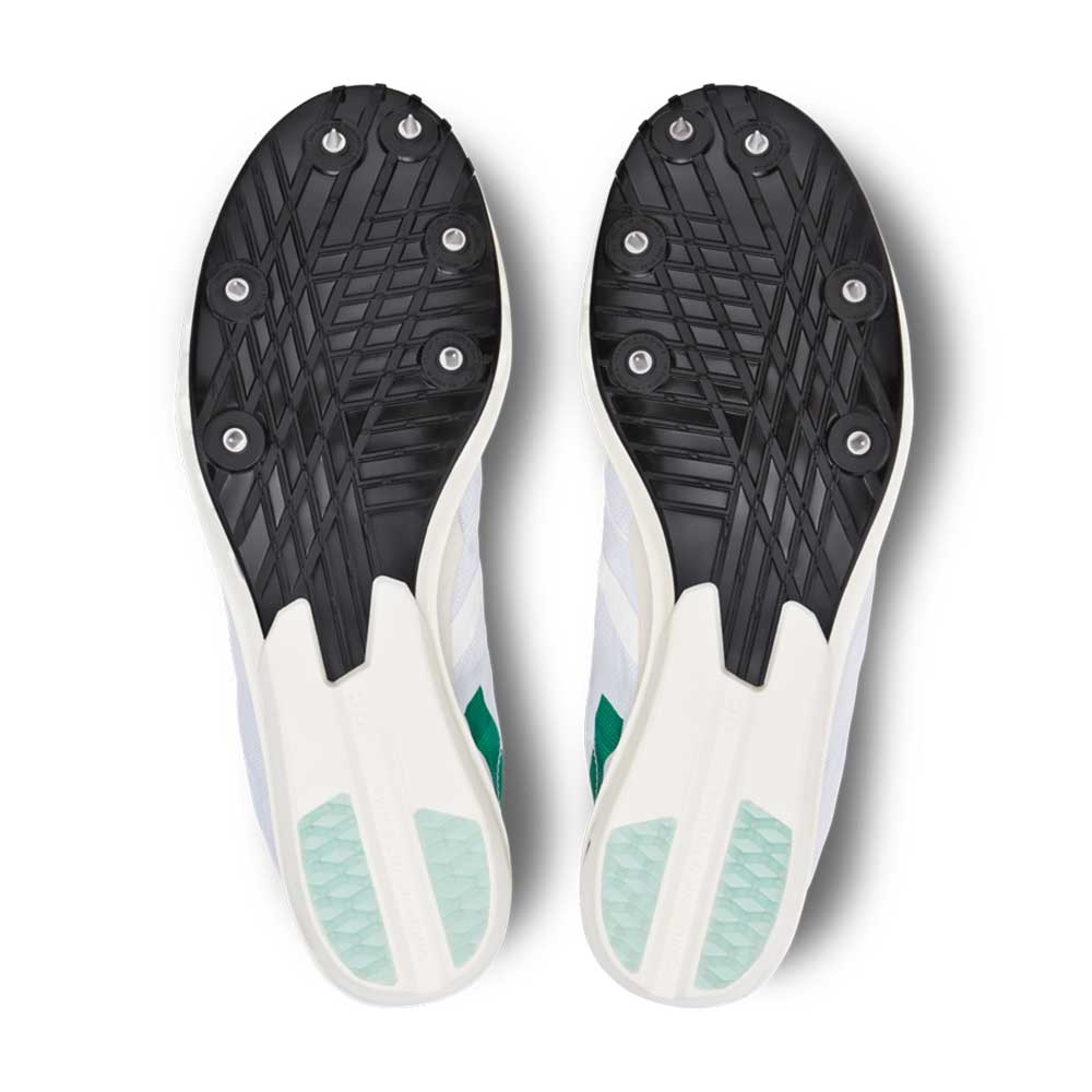 Men's Cloudspike 10000m Track Spike - Undyed White/Mint- Regular (D)