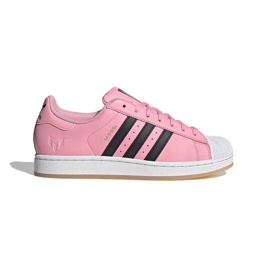 Superstar Messi Lifestyle Shoe - Light Pink/Core Black/Gold Metallic - Regular (D)