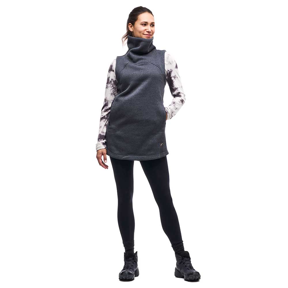 Women's Toga Pullover Polartec® Thermal Tunic - Denim Heather