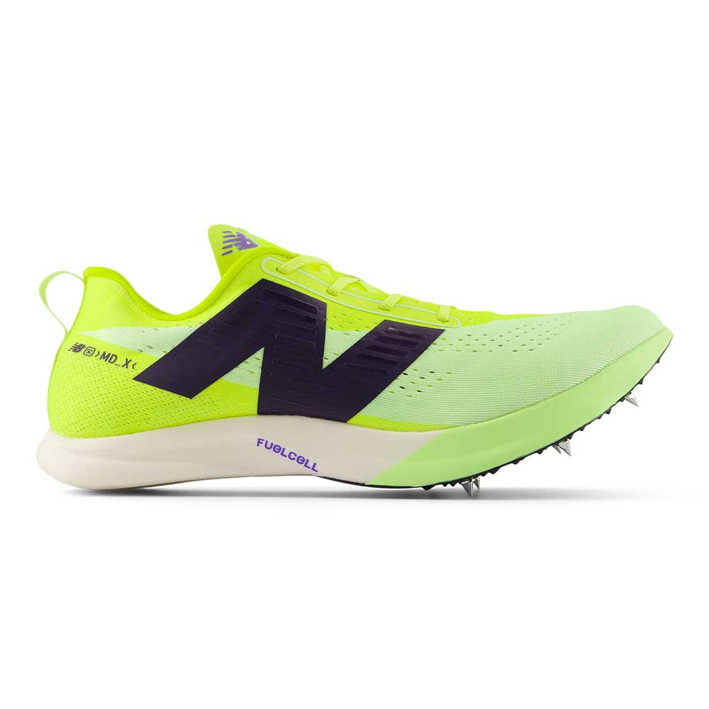 FuelCell MD-X v3 陸上スパイク 25cm FuelCell SuperComp MD-X v3 Track Spike - Alkaline Green/Afterglow