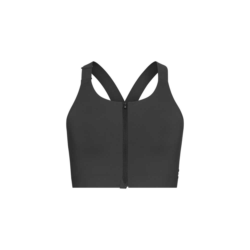 Women's Endurance Bra Zip - Black