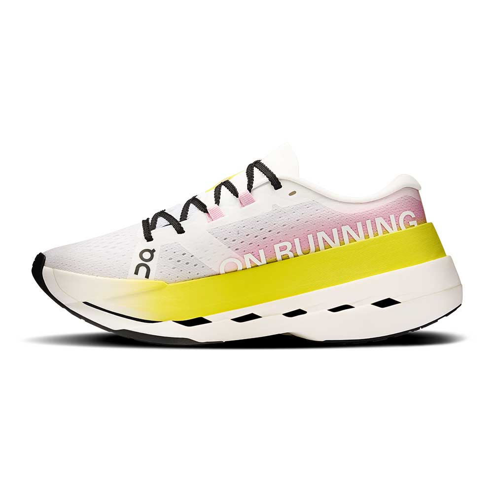 Women's Cloudboom Max Running Shoe - Lime/Raspberry - Regular (B)