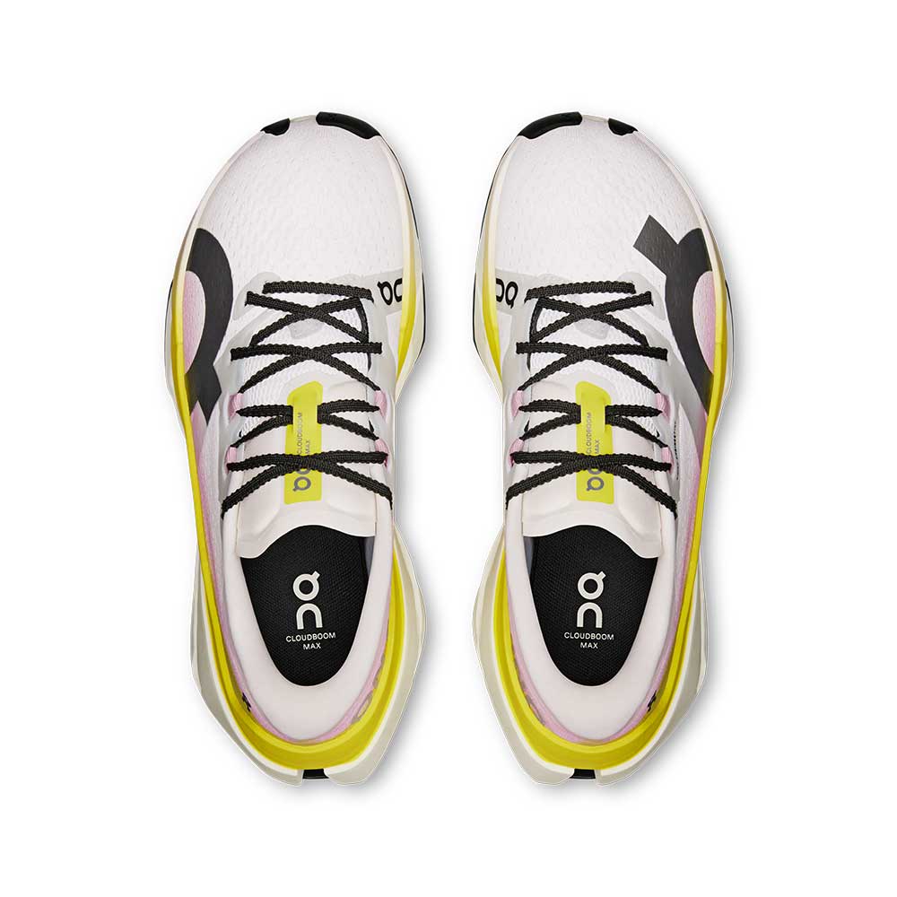 Women's Cloudboom Max Running Shoe - Lime/Raspberry - Regular (B)