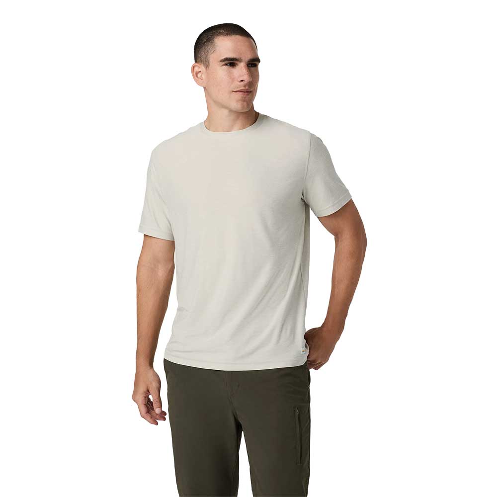 Men's Strato Tech Tee - Mushroom Heather
