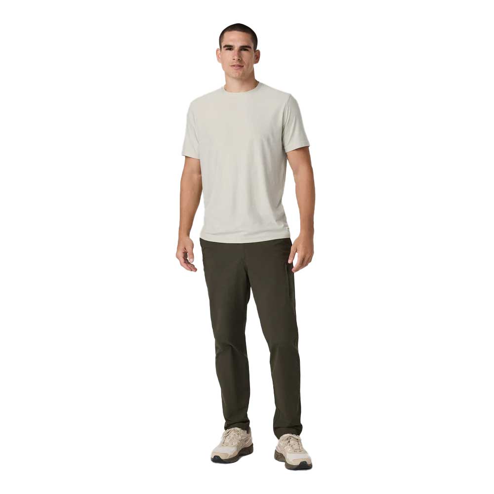 Men's Strato Tech Tee - Mushroom Heather