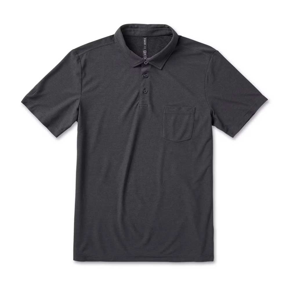 Men's Ace Polo Shirt - Charcoal