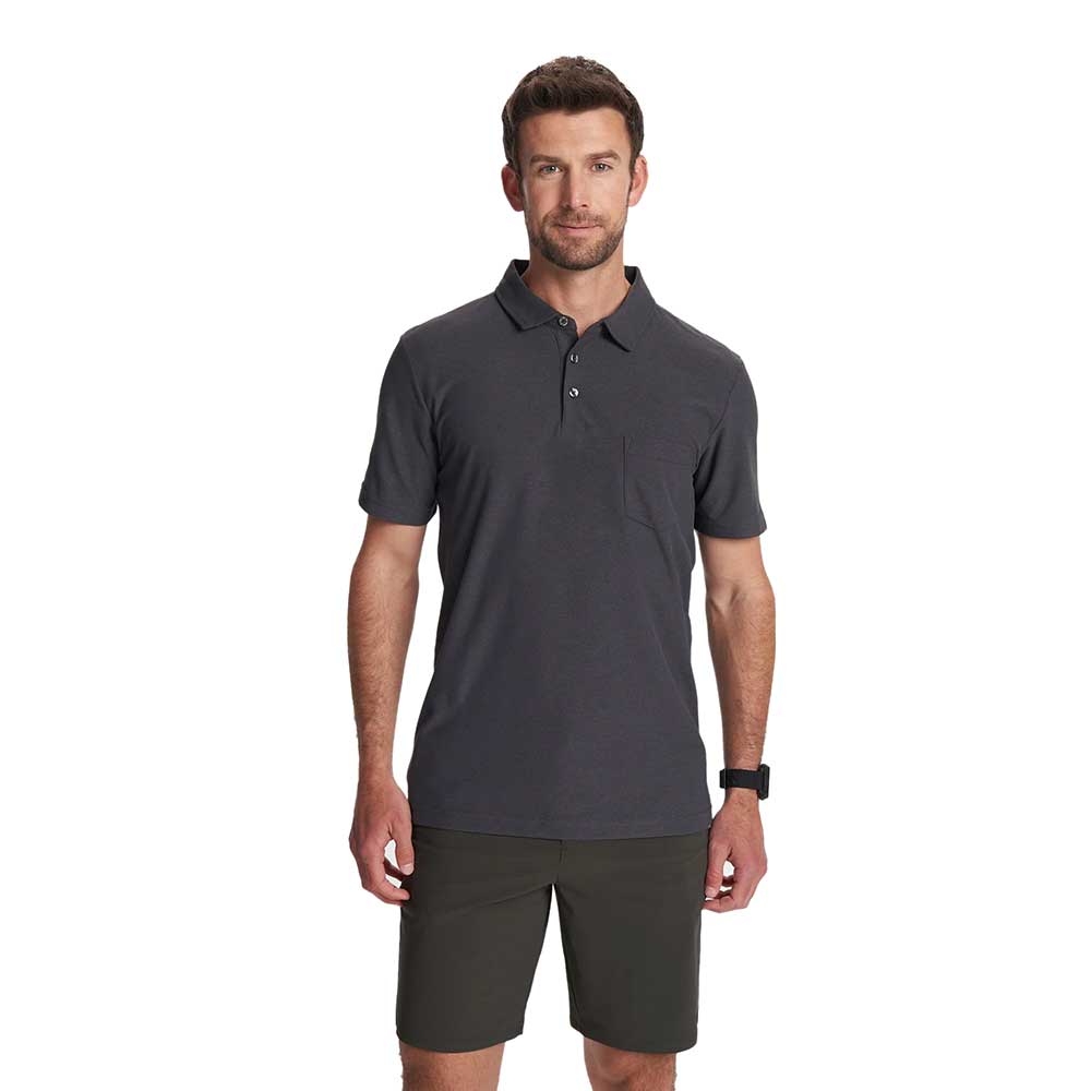 Men's Ace Polo Shirt - Charcoal