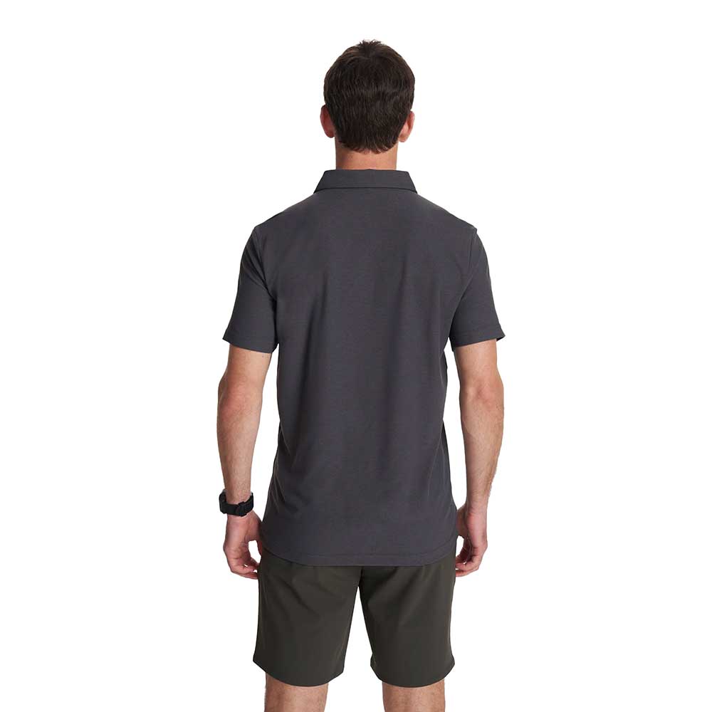 Men's Ace Polo Shirt - Charcoal