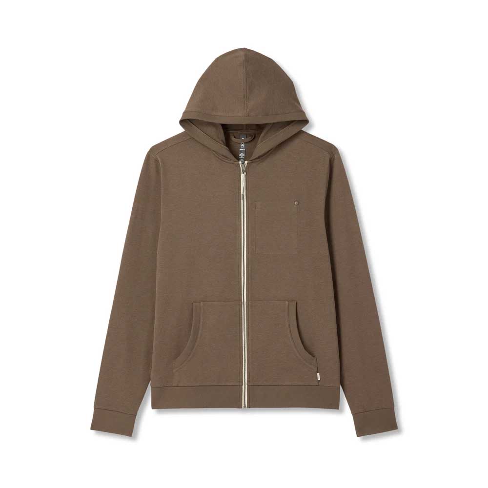 Men's Coronado Hoodie - Espresso Heather – Gazelle Sports