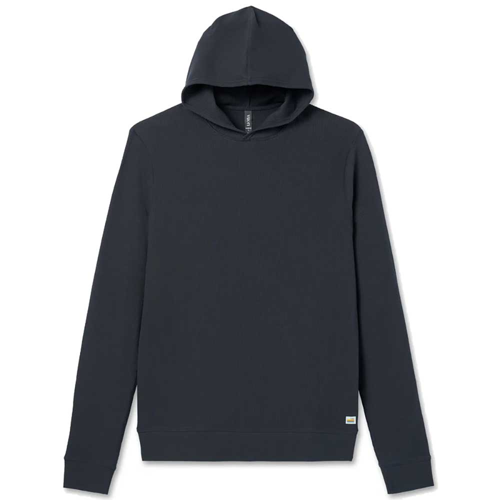 Men's Waffle Hoodie - Navy