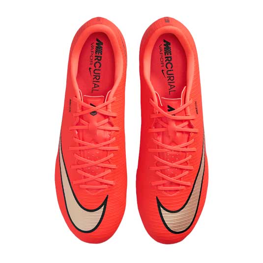 Vapor 17 Academy FG/MG Soccer Cleat - Bright Crimson/Blur - Regular (D)