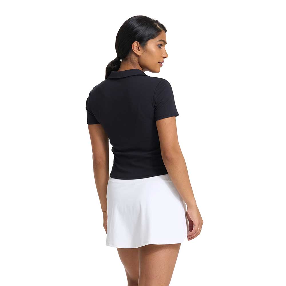 Women's Mudra Fitted Polo - Black