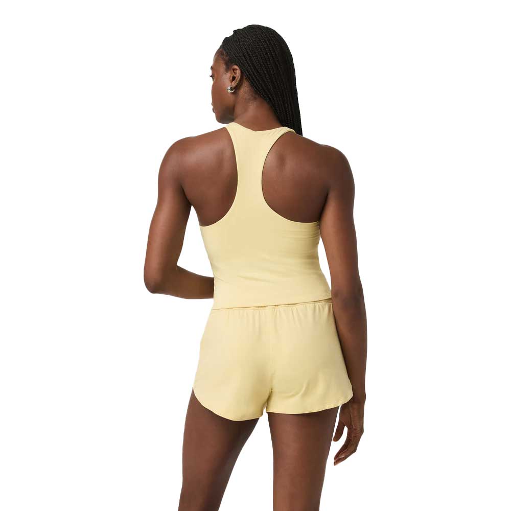 Women's Halo Performance Crop Tank 2.0 - Lemon Snap Heather
