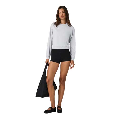 Women's Halo Modern Crew - Pale Heather Grey
