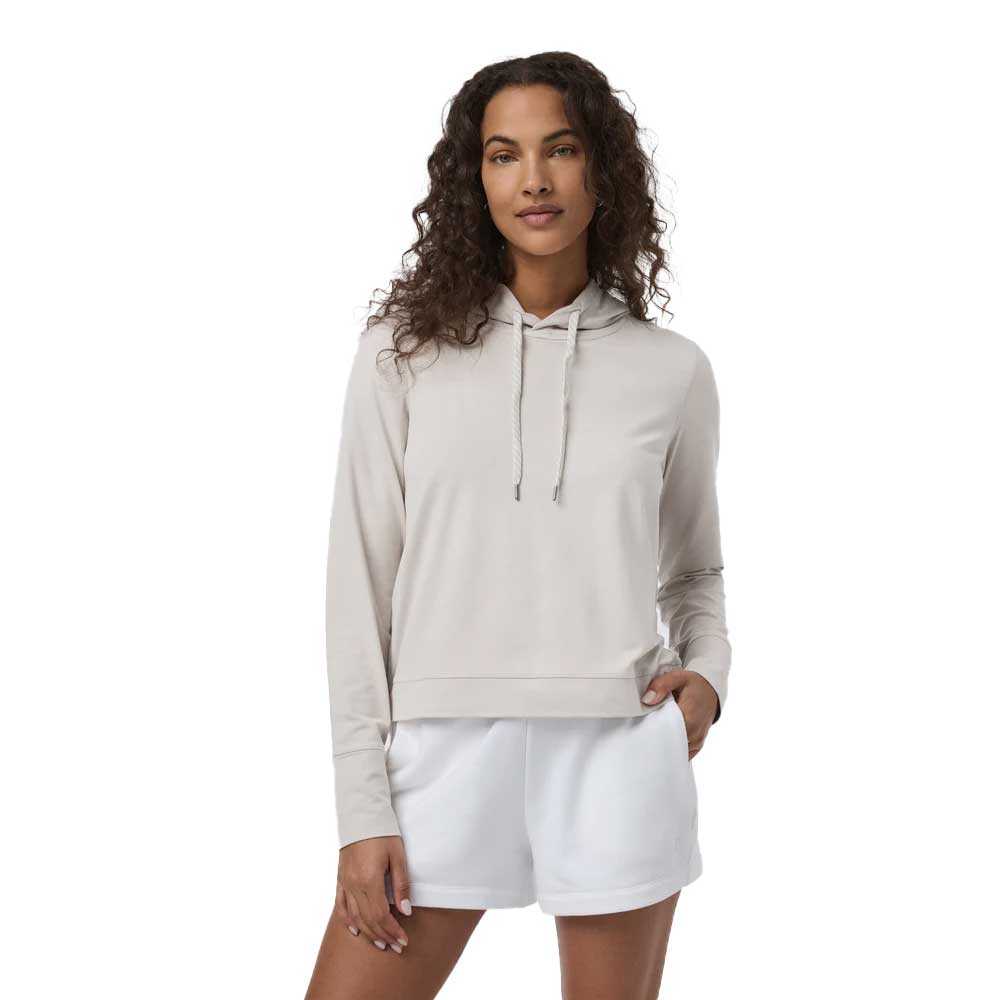 Women's Halo Essential Hoodie - Ecru Heather