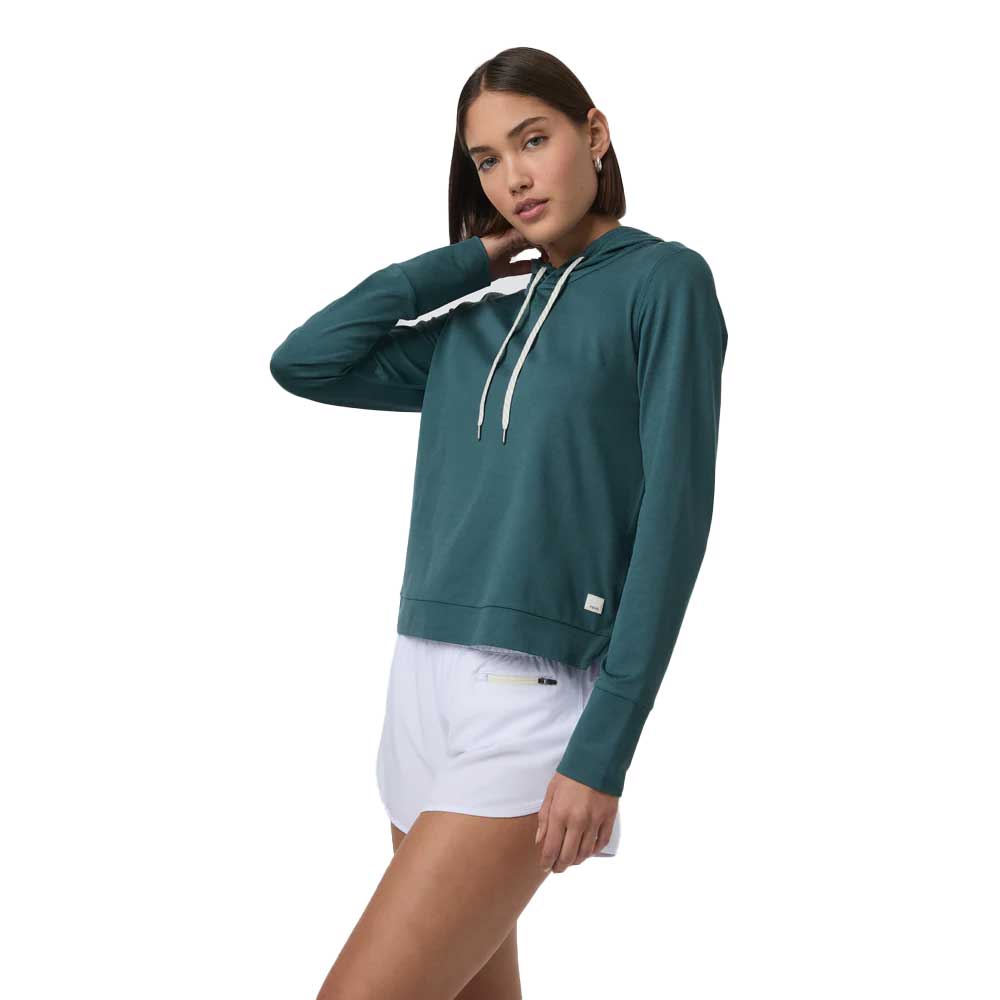 Women's Halo Essential Hoodie - Moss Heather