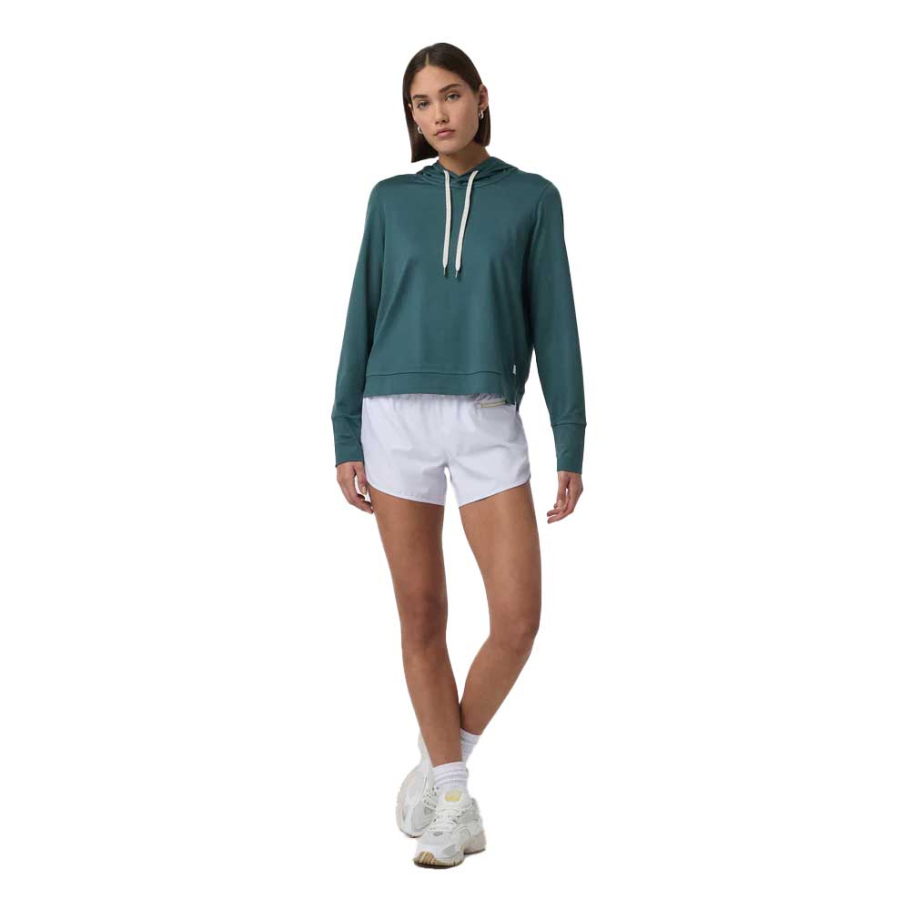 Women's Halo Essential Hoodie - Moss Heather