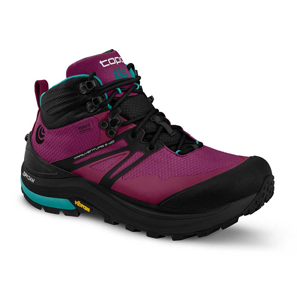 Women's Trailventure 2 Waterproof Hiking Boot- Raspberry/Black - Regular (B)