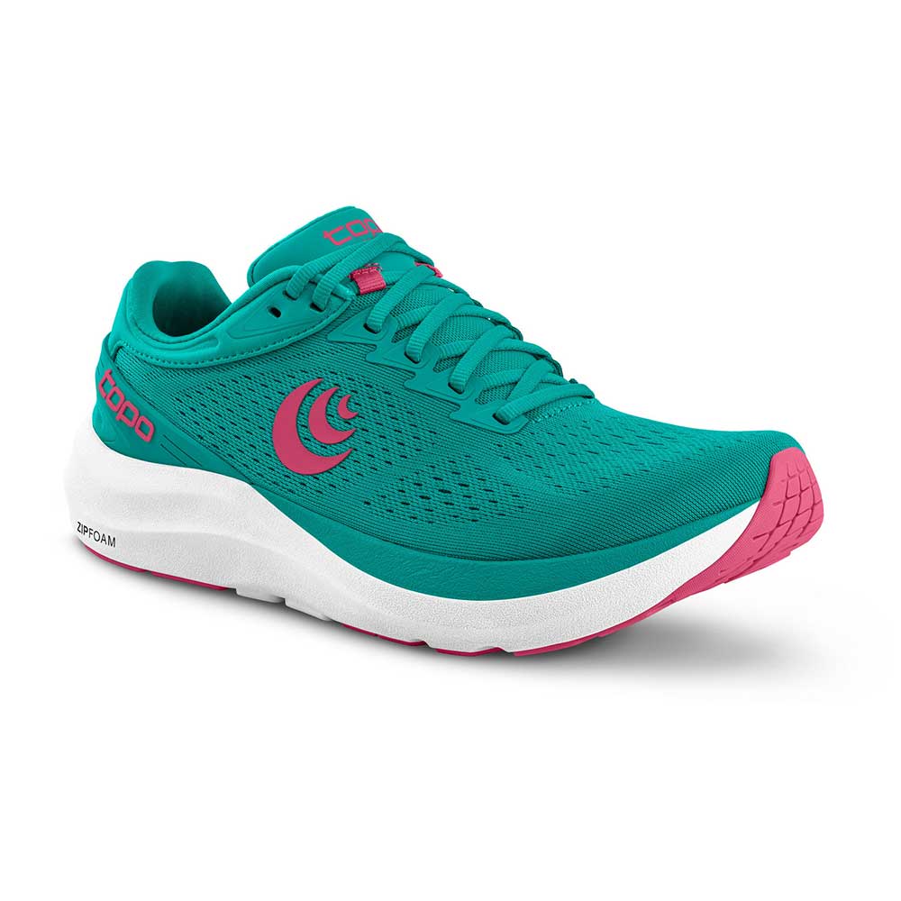 Women's Phantom 3 Running Shoe- Teal/Pink- Regular (B)