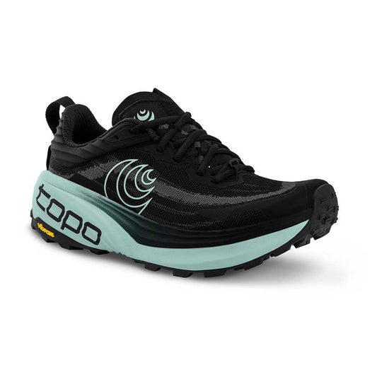 Women's Vista Trail Running Shoe - Black/Mint - Regular (B)