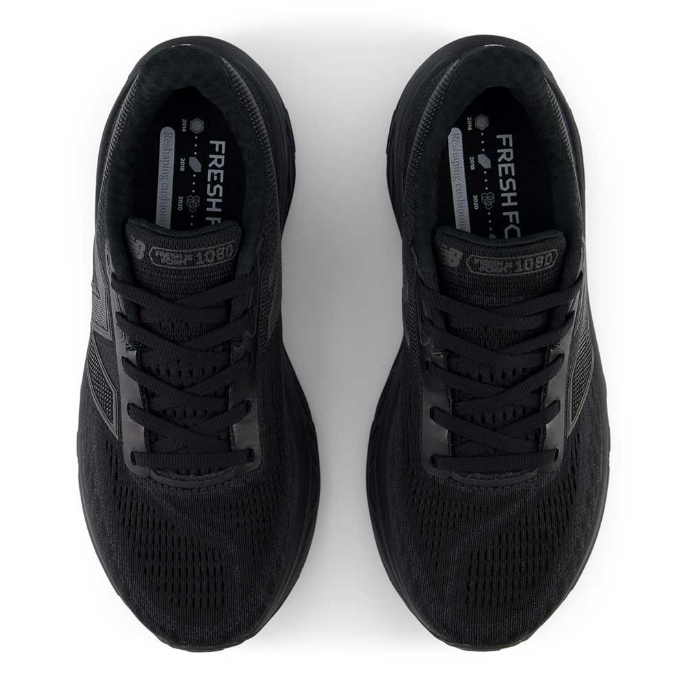 Women's Fresh Foam X 1080 v14 Running Shoe - Black/Black Metallic -Regular (B)