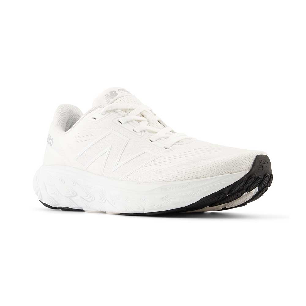 Women's Fresh Foam X 880v14 Running Shoes - White/Silver Metallic - Narrow (2A)
