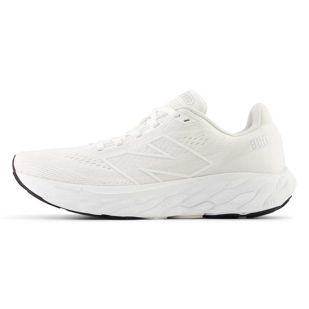 Women's Fresh Foam X 880v14 Running Shoes - White/Silver Metallic - Narrow (2A)