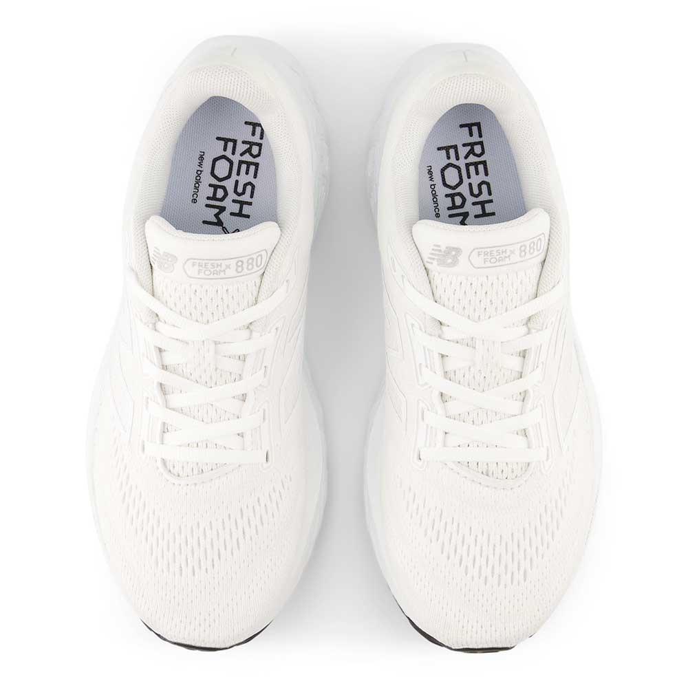 Women's Fresh Foam X 880v14 Running Shoes - White/Silver Metallic - Narrow (2A)
