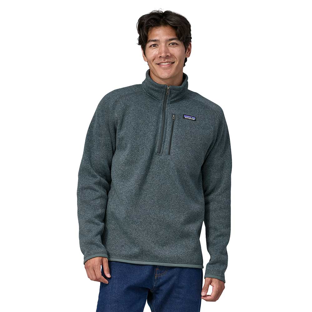 Men's Better Sweater 1/4 Zip Fleece - Nouveau Green