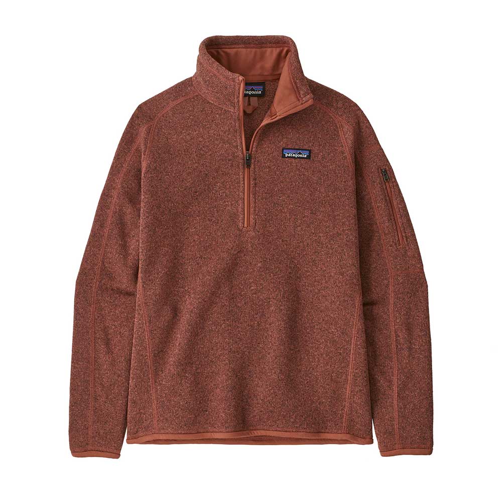 Women's Better Sweater 1/4 Zip - Burl Red