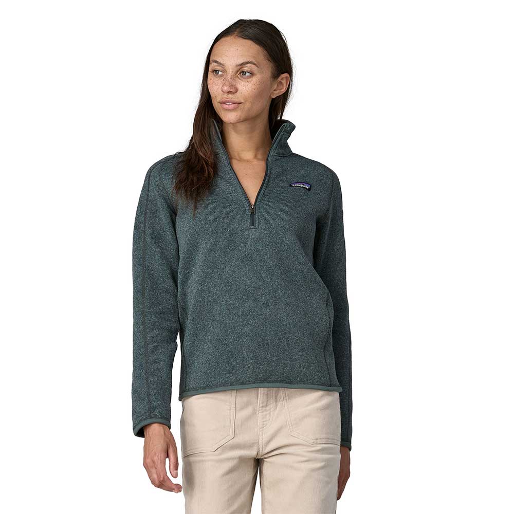 Women's Better Sweater 1/4 Zip - Nouveau Green