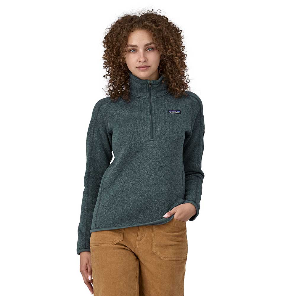 Women's Better Sweater 1/4 Zip - Nouveau Green