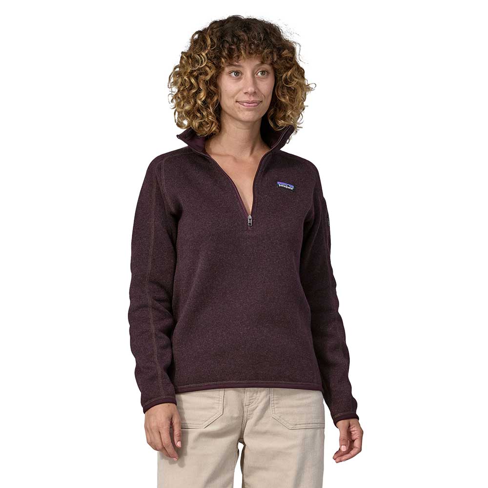 Women's Better Sweater 1/4 Zip - Obsidian Plum