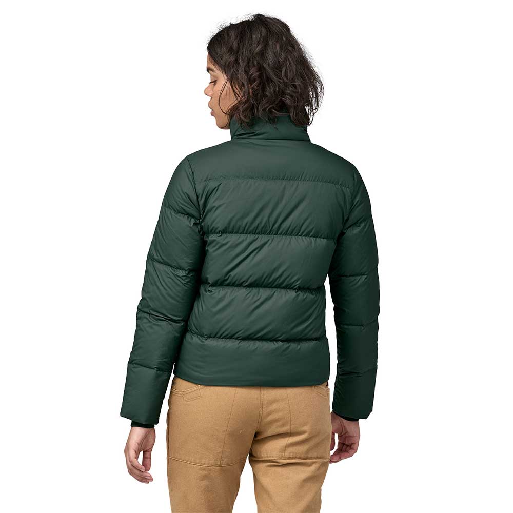 Women's Silent Down Jacket - Northern Green