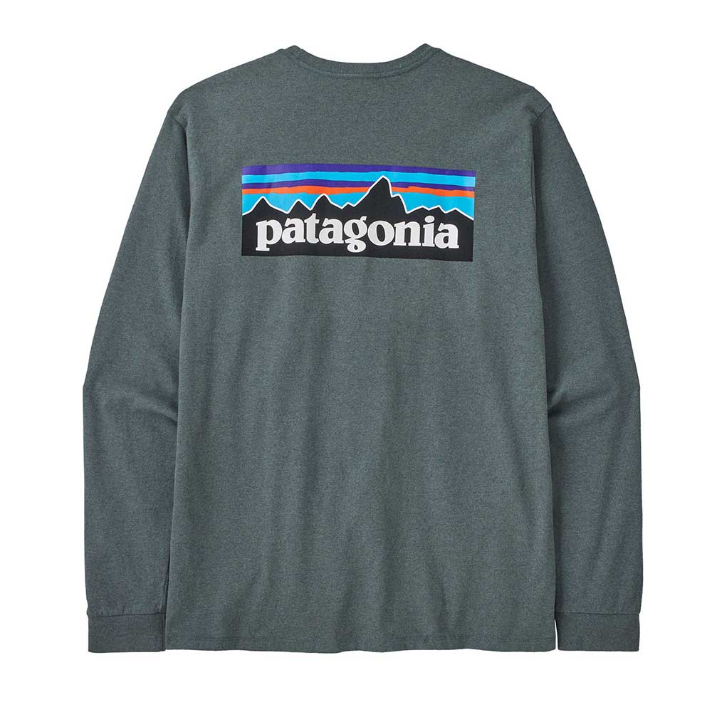 Men's Long-Sleeved P-6 Logo Responsibili-Tee - Nouveau Green