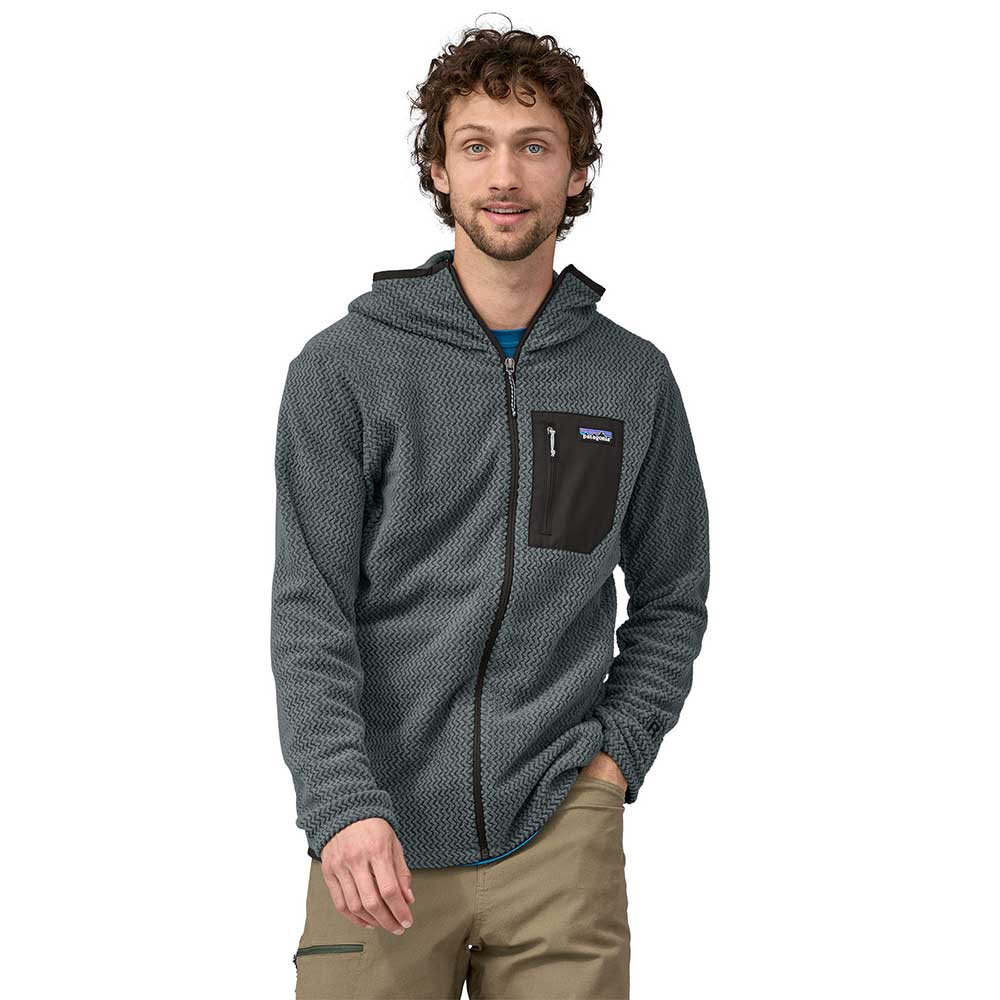 Men's R1 Air Full Zip Hoody - Nouveau Green